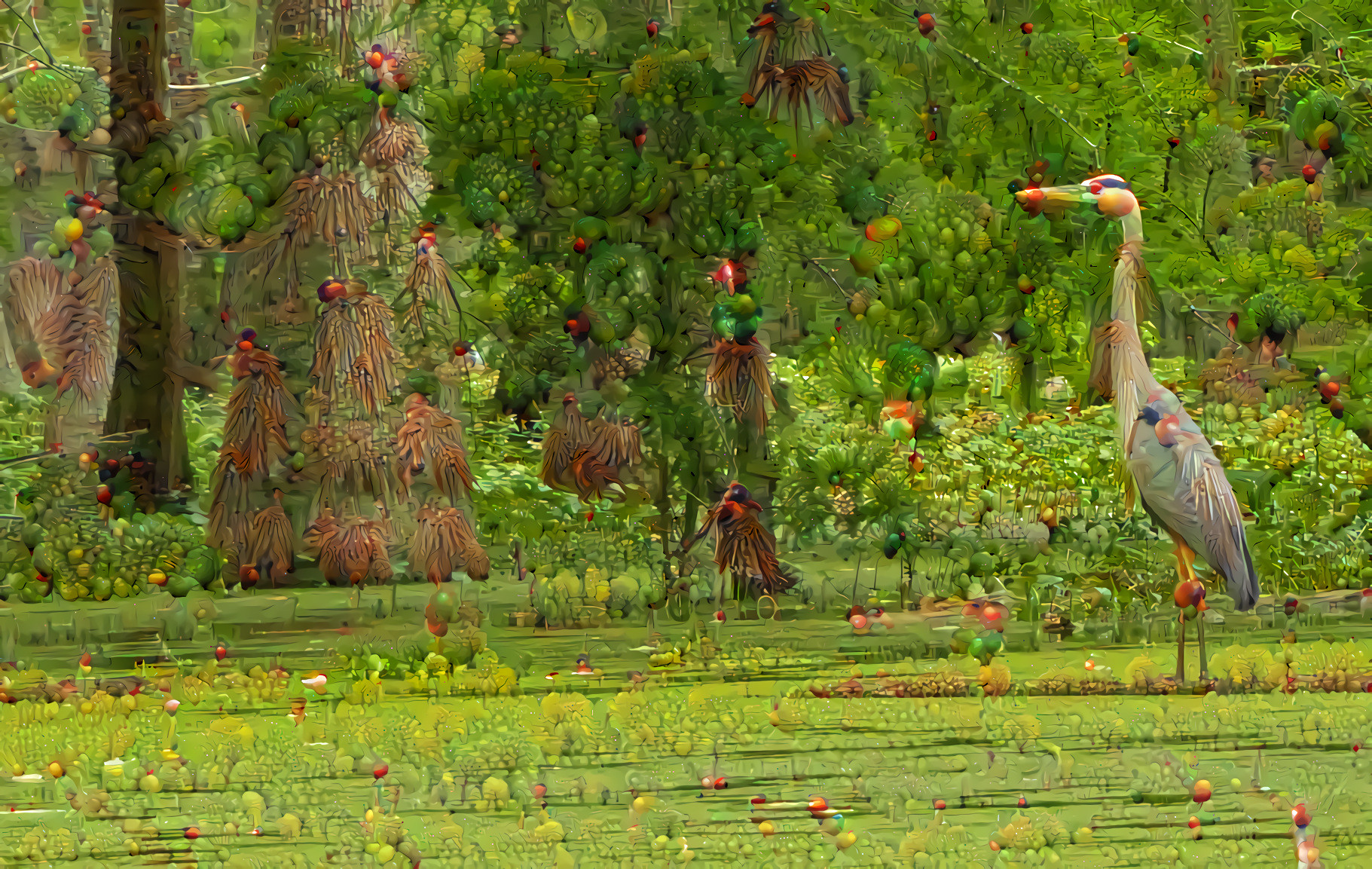 Bayou Blue Heron 3