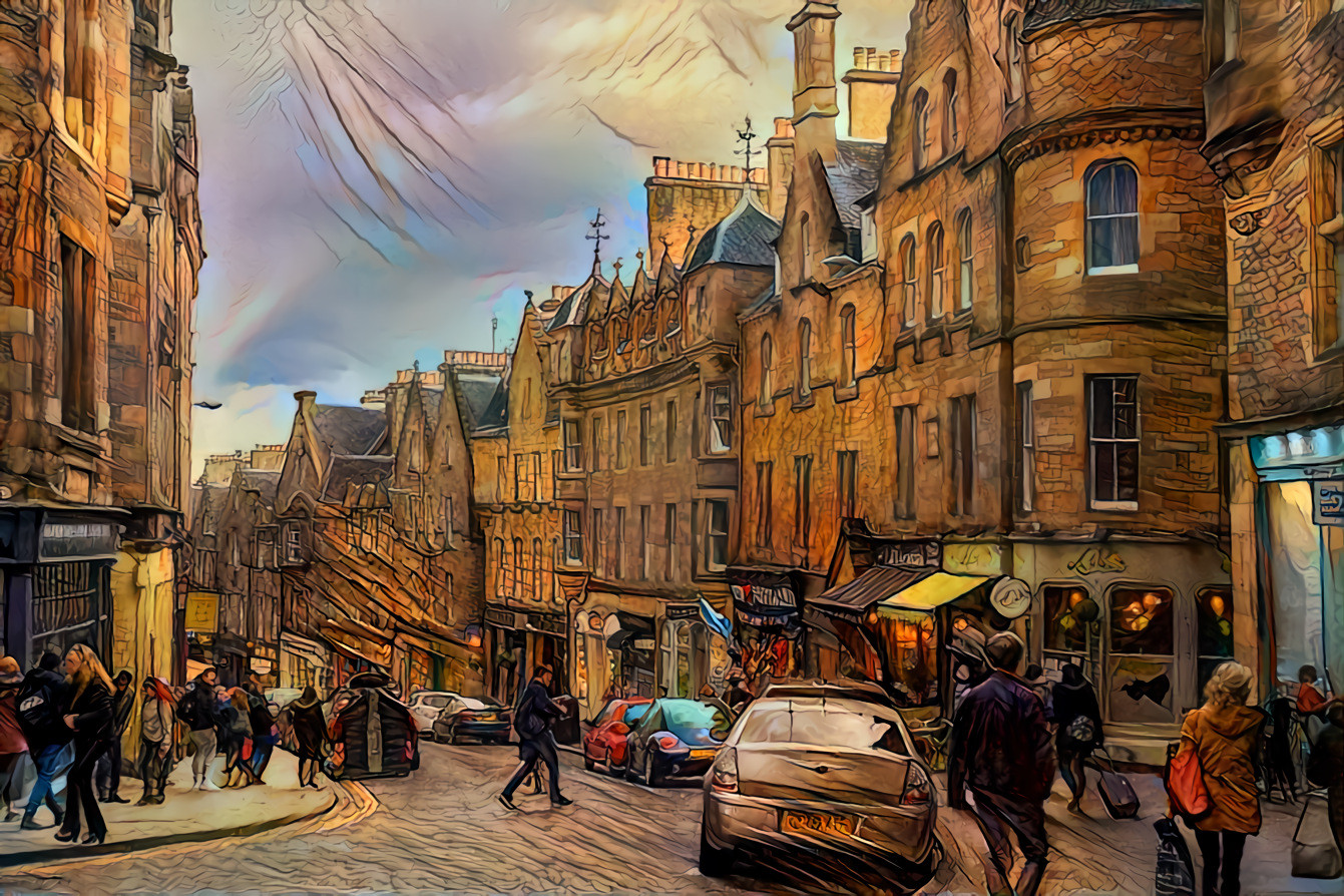 Cockburn Street, Old Town, Edinburgh