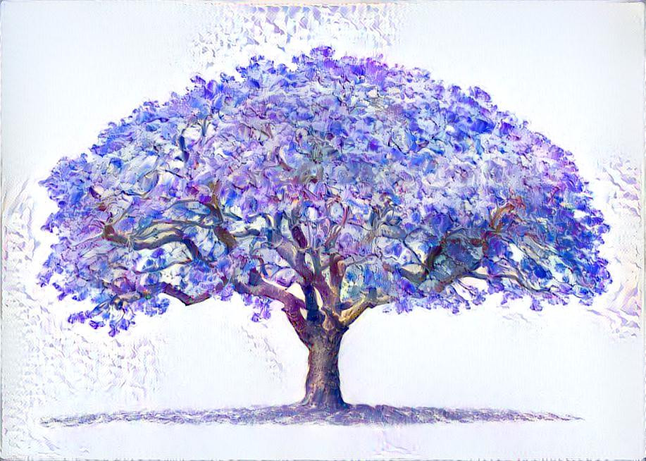 Purple tree