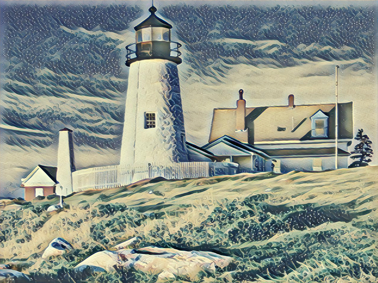 Lighthouse on a Hill