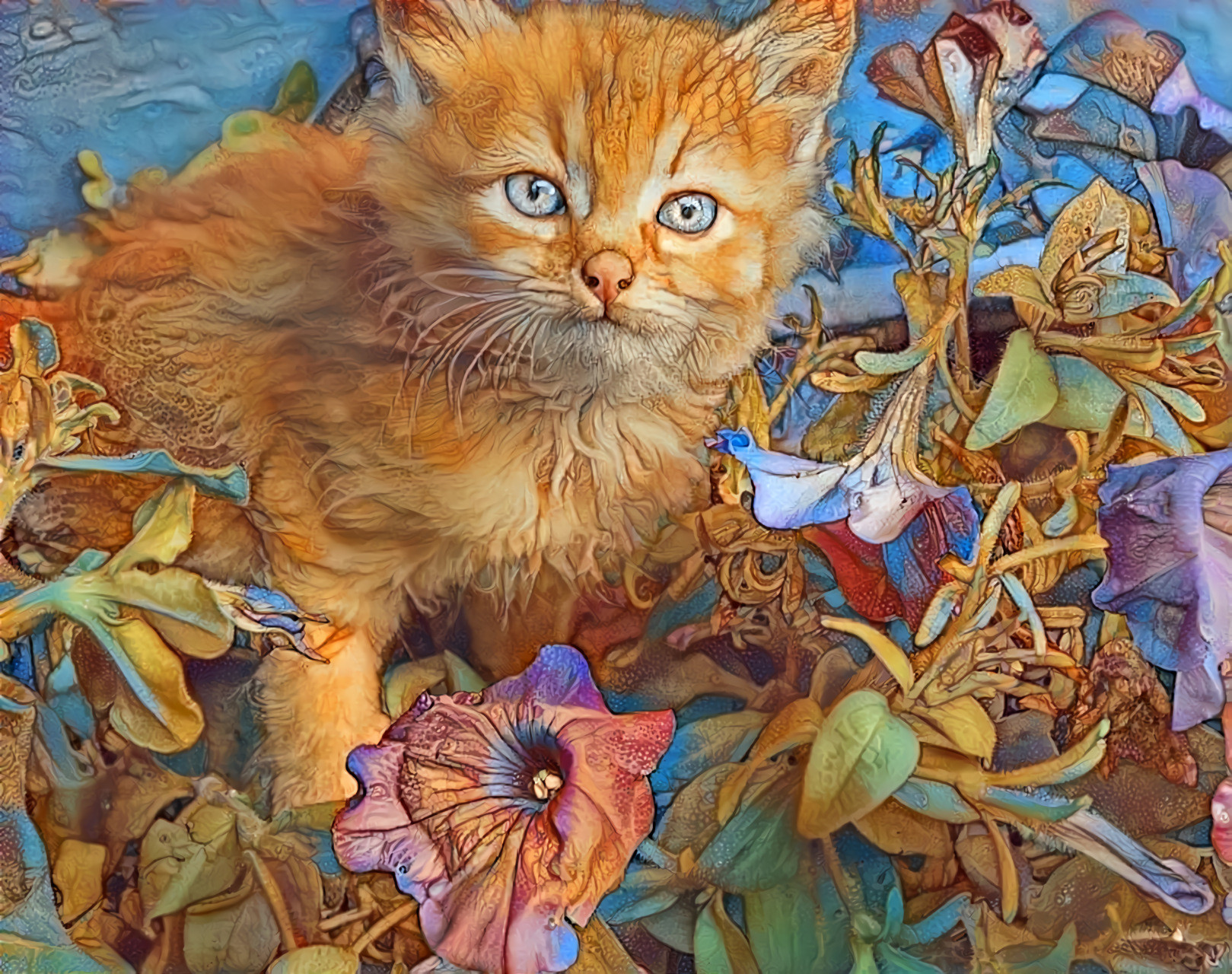 Colorful Kitten [FHD]