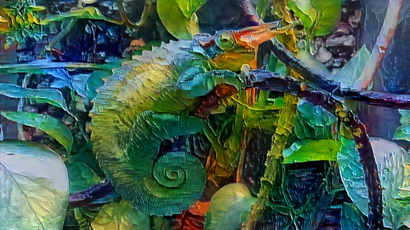 The Impasto Chameleon