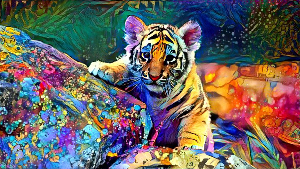 Colorful Tiger