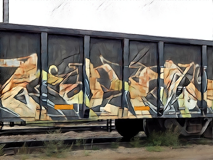 Rail Yard Graffiti