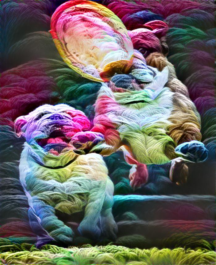 Funny Yarn Bulldogs