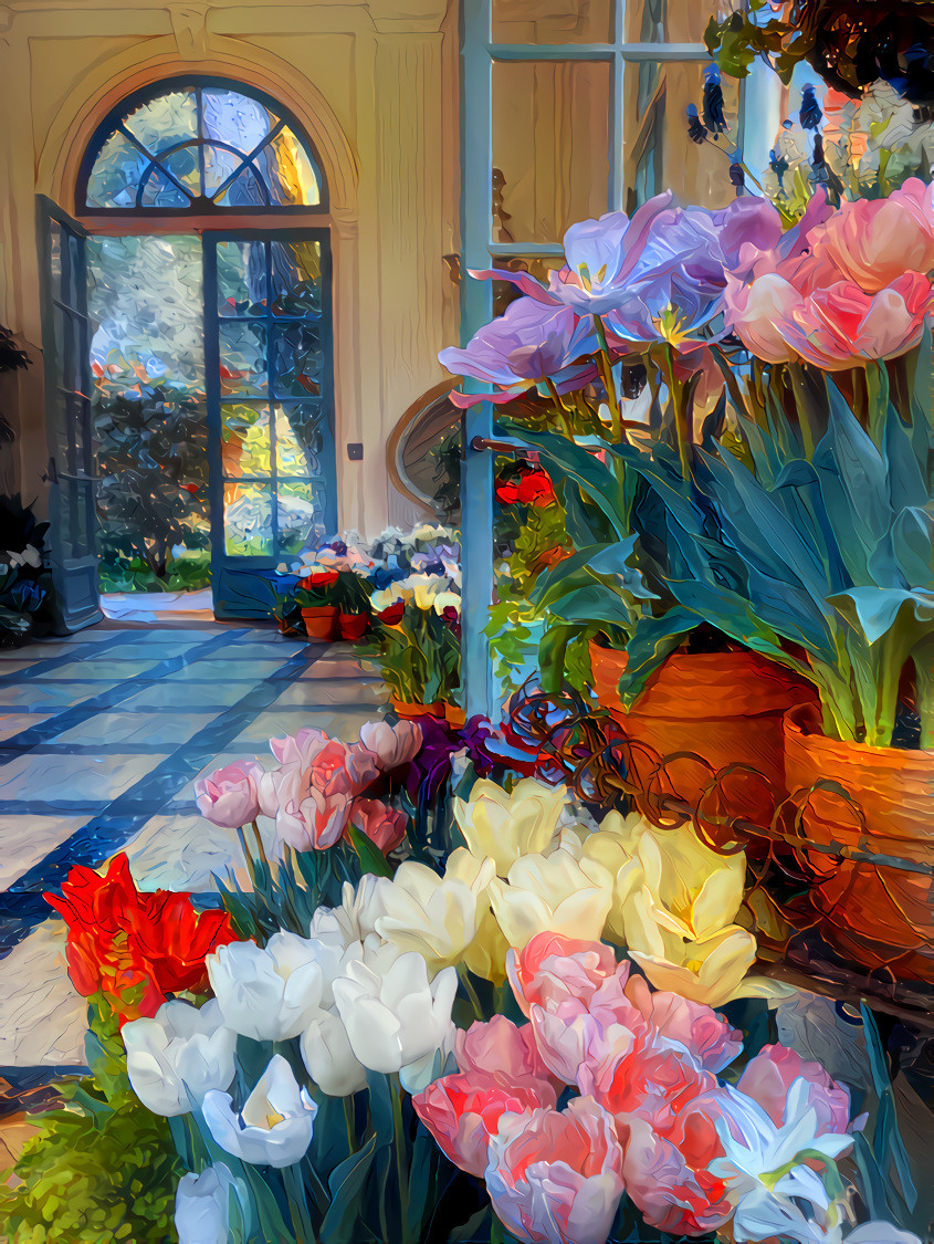 The Conservatory, Filoli Gardens. Source is my own photo.