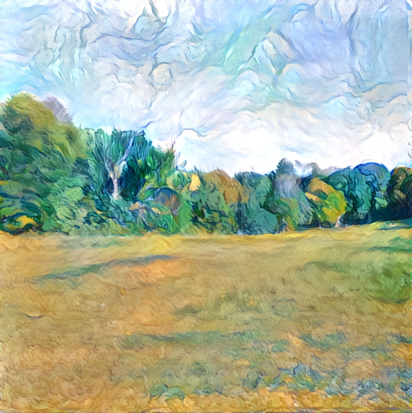 Bramley Fall a la Van Gogh