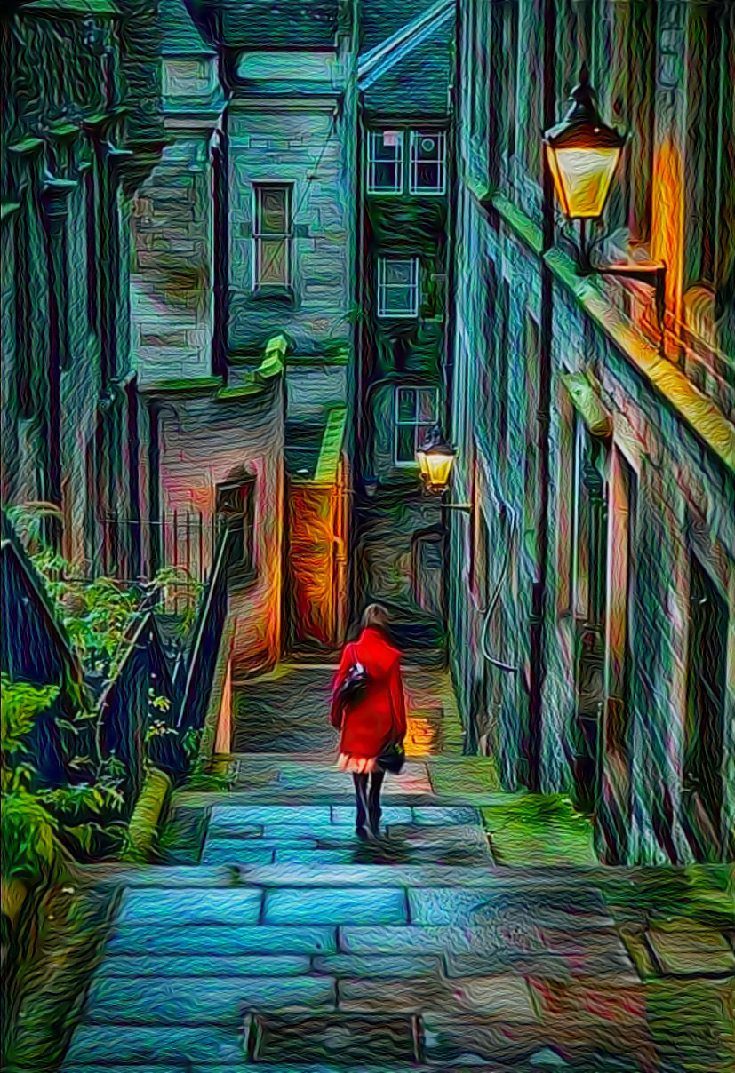 The Vennel, in Edinburgh