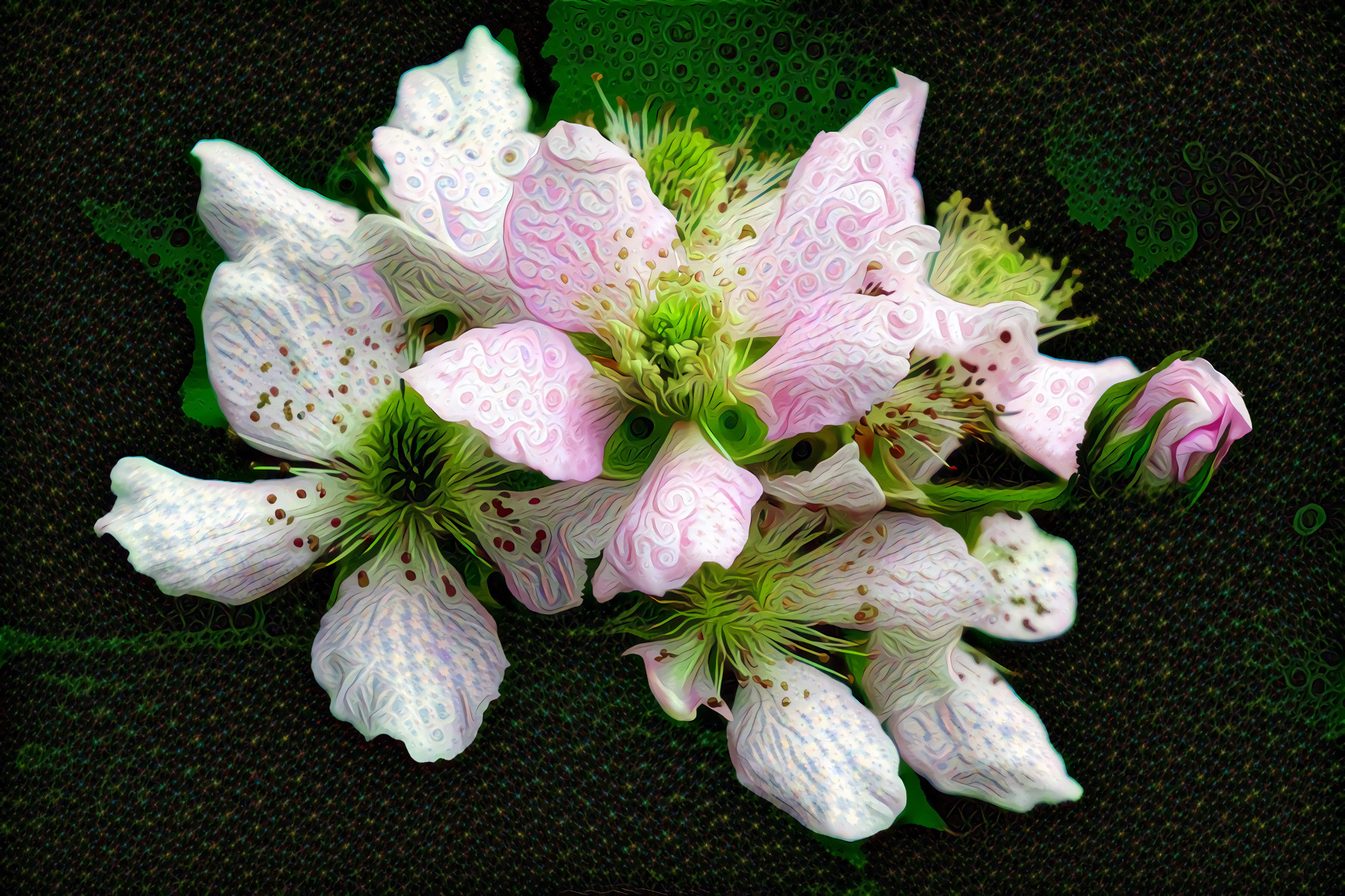 Blackberry Flowers