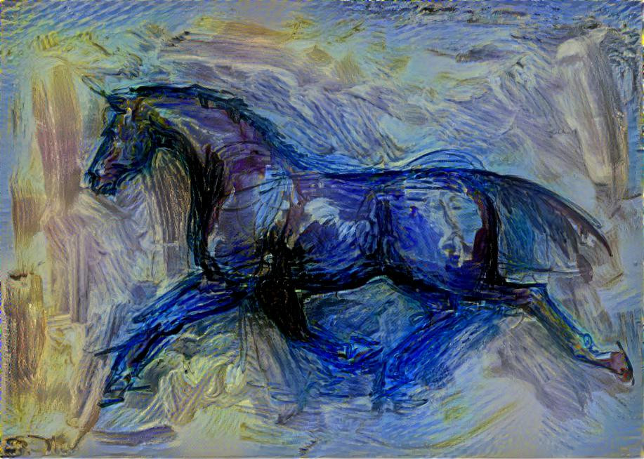 Blue Horse