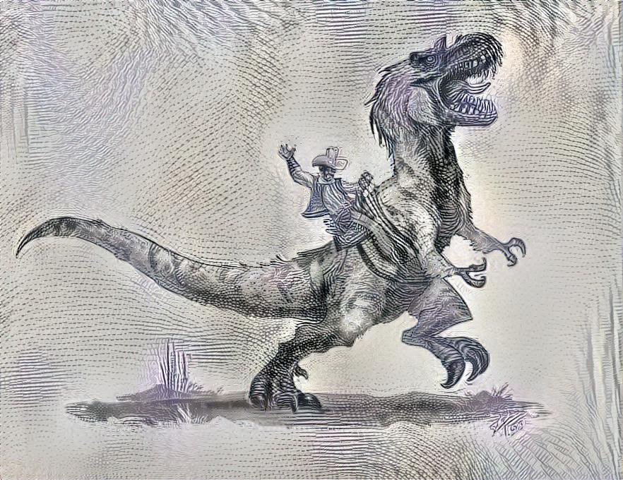 Illustrated Dino 2