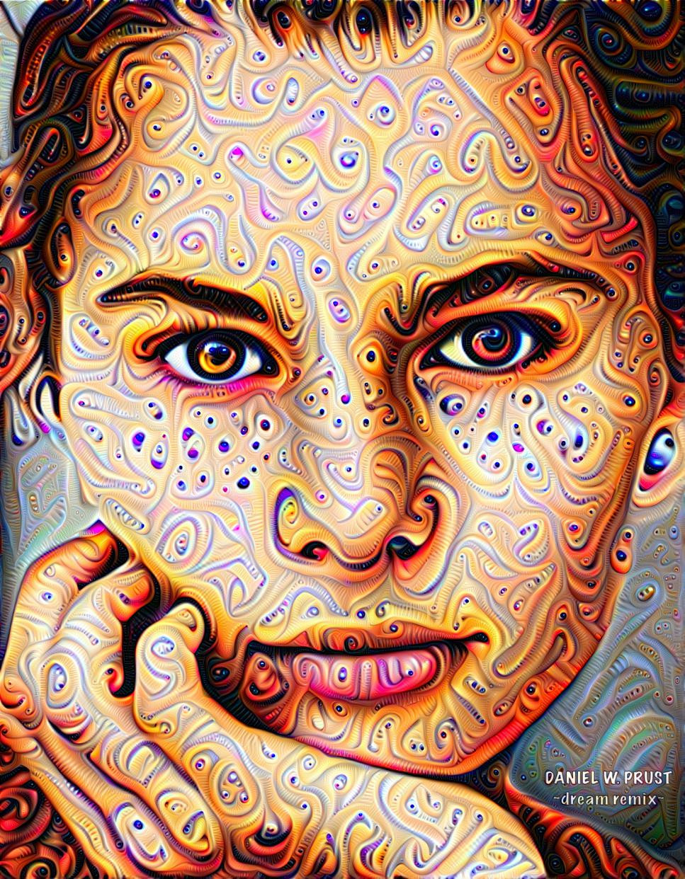 “Freckles” - Deep Dream Remix by Daniel W. Prust