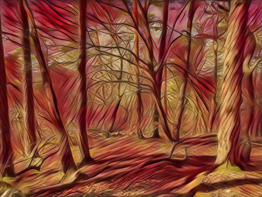 Fire forest