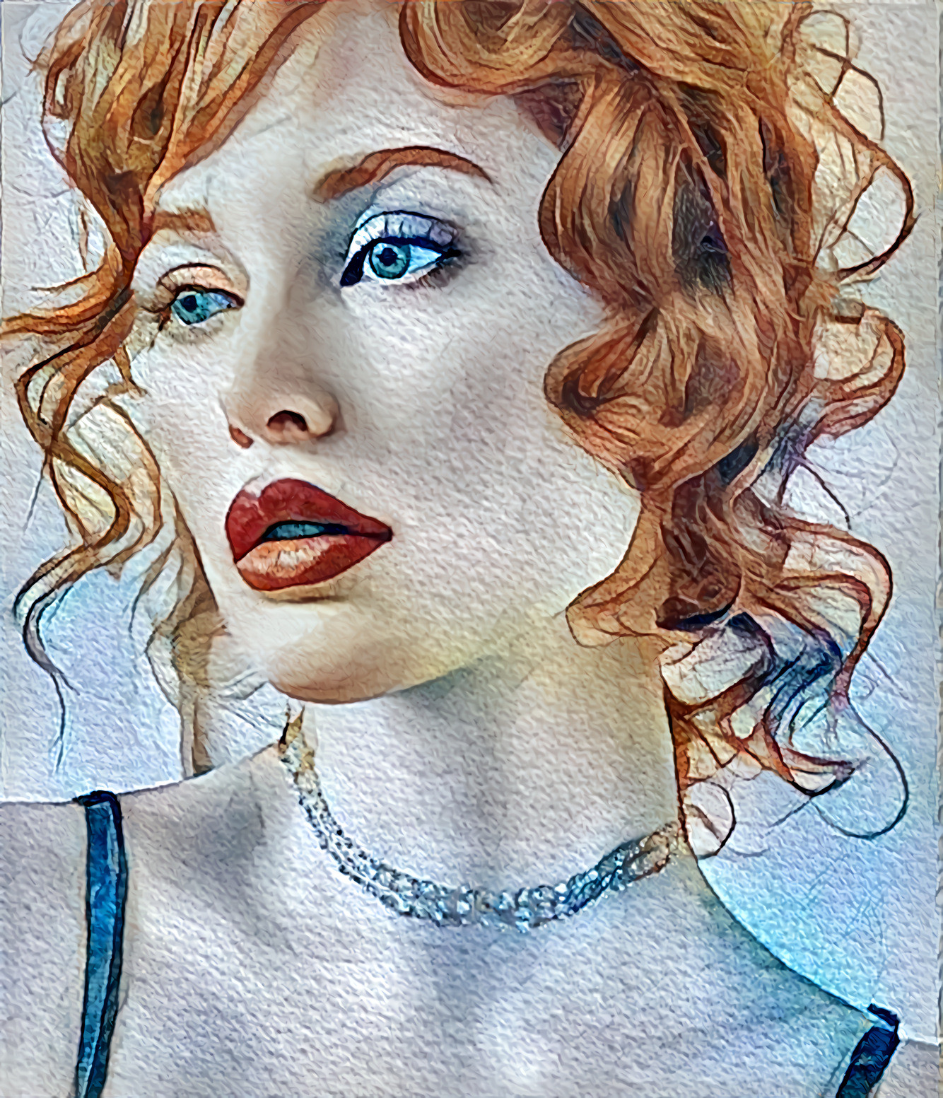 Watercolor Redhead [FHD]