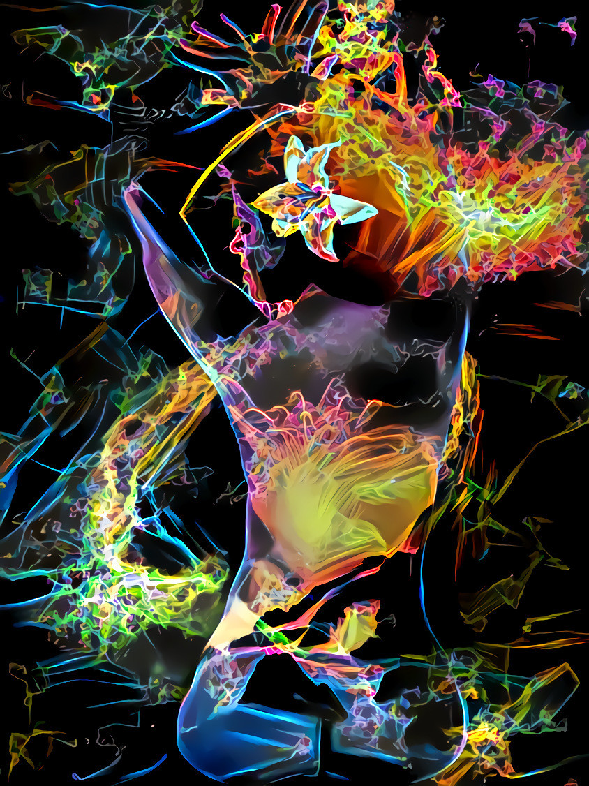 My remix of John Poppleton’s body painting