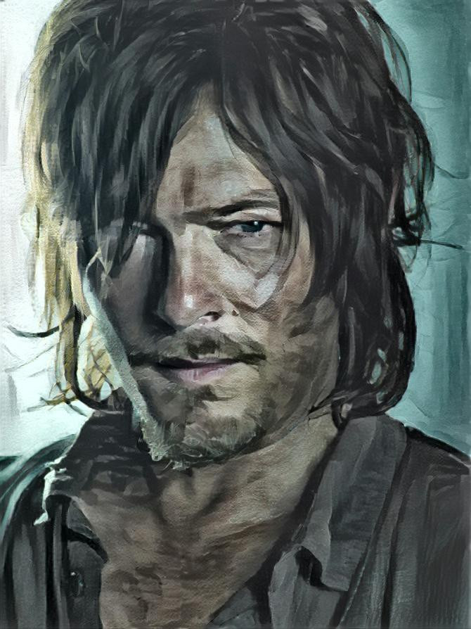 Deep Dream: TWD: Daryl Dixon