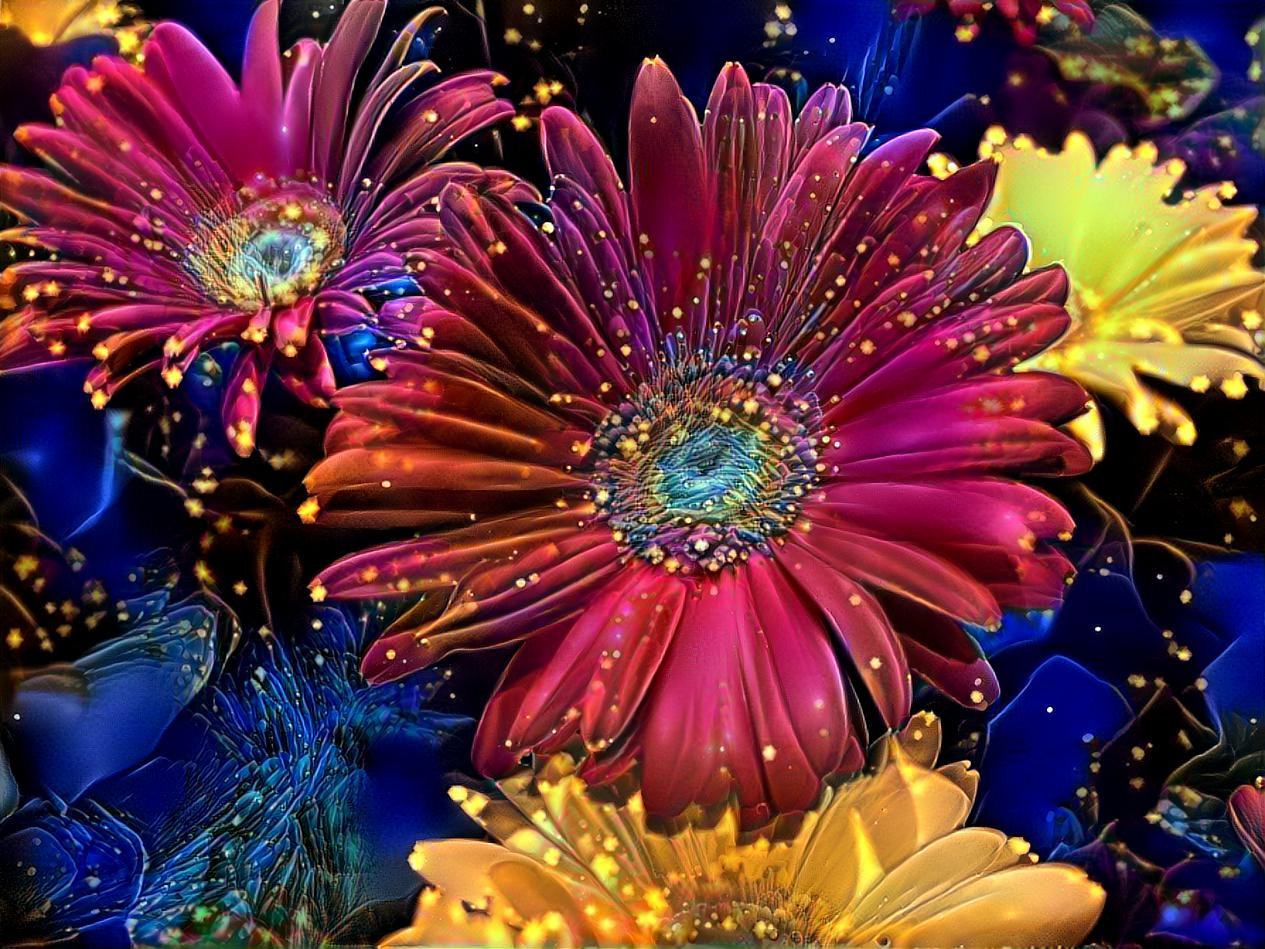 Flowers in Space