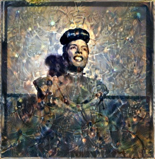 portrait of  Billie Holliday