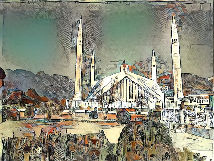 Fasial Mosque , Islamabad , Pakistan