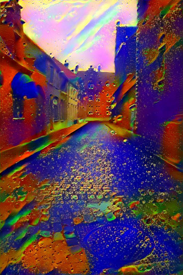 Psychedelic Streetscape