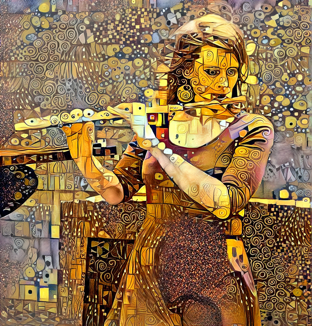 Girl with the golden flute