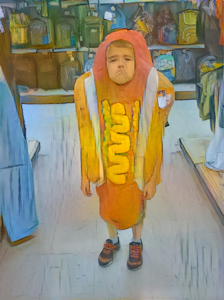 Disgruntled Hotdog