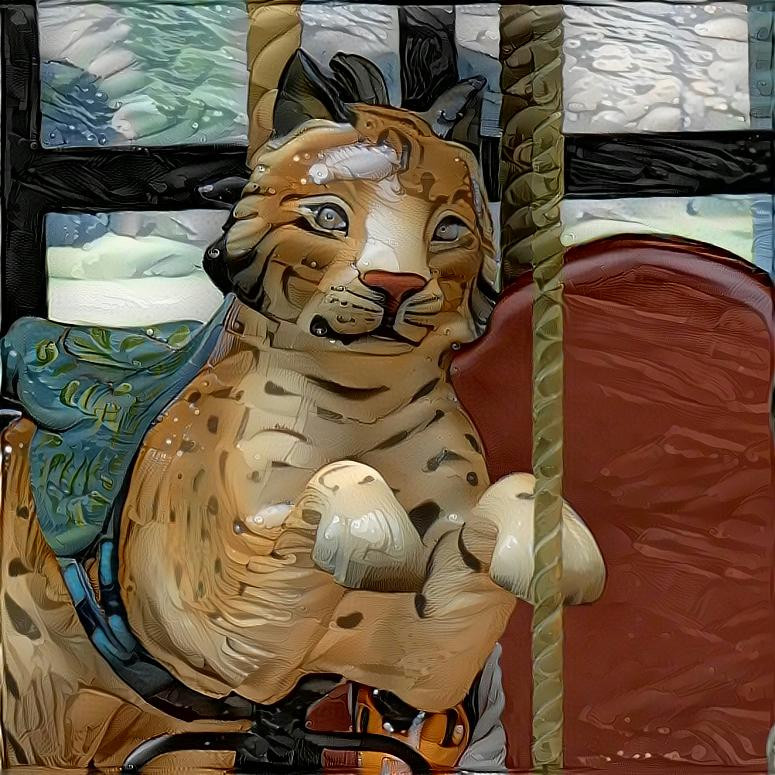 Merry go Round wild cat