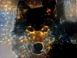 Space dust wolf.