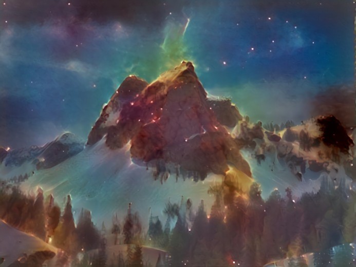 Sundial Peak and Pillars of Creation