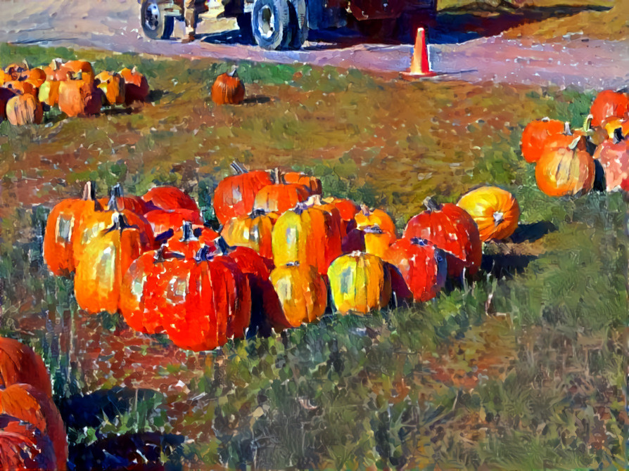 Painted Pumpkins