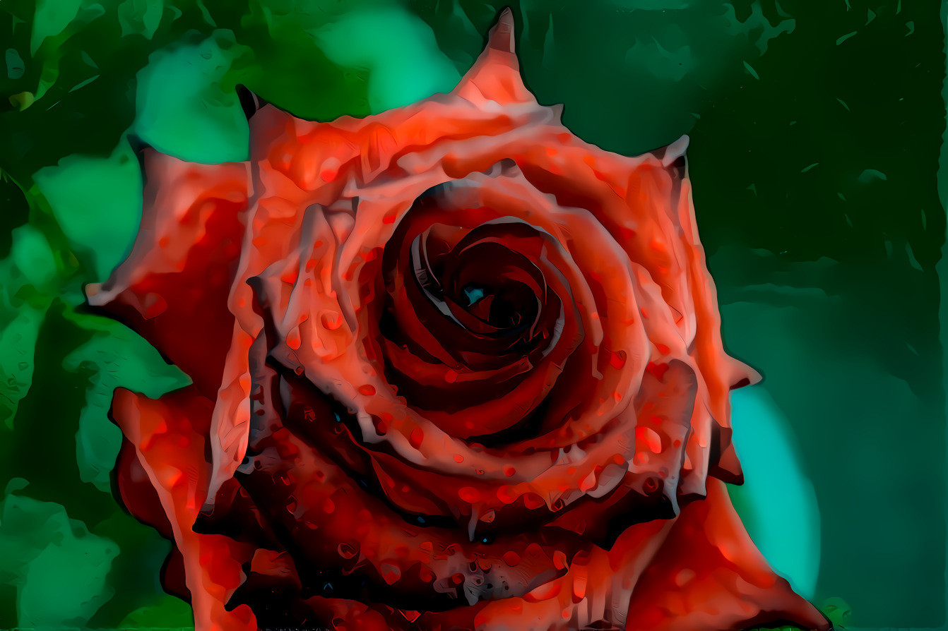 Deep Red Rose