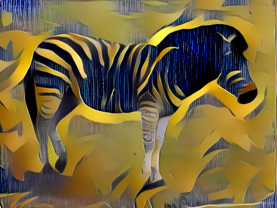 Zebra, recolored