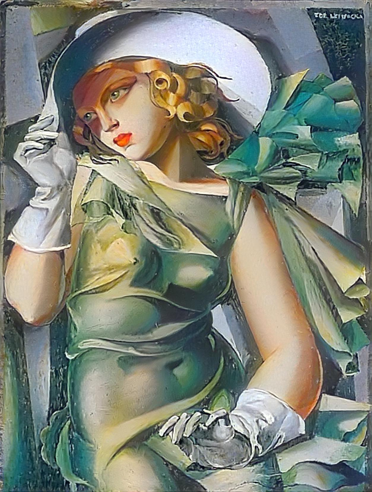 Lady in Sage