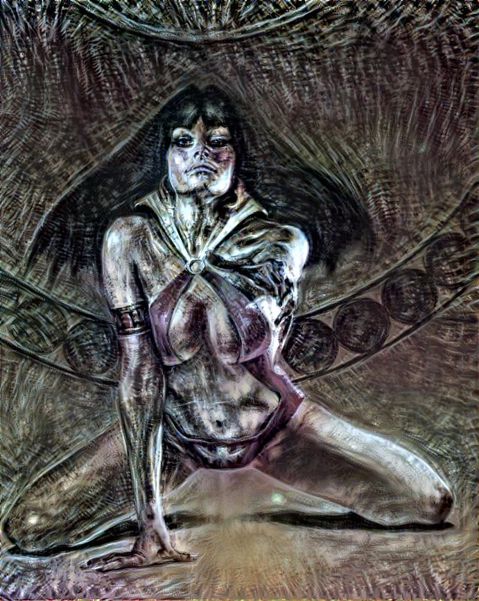 Vampirella by way of HR Giger