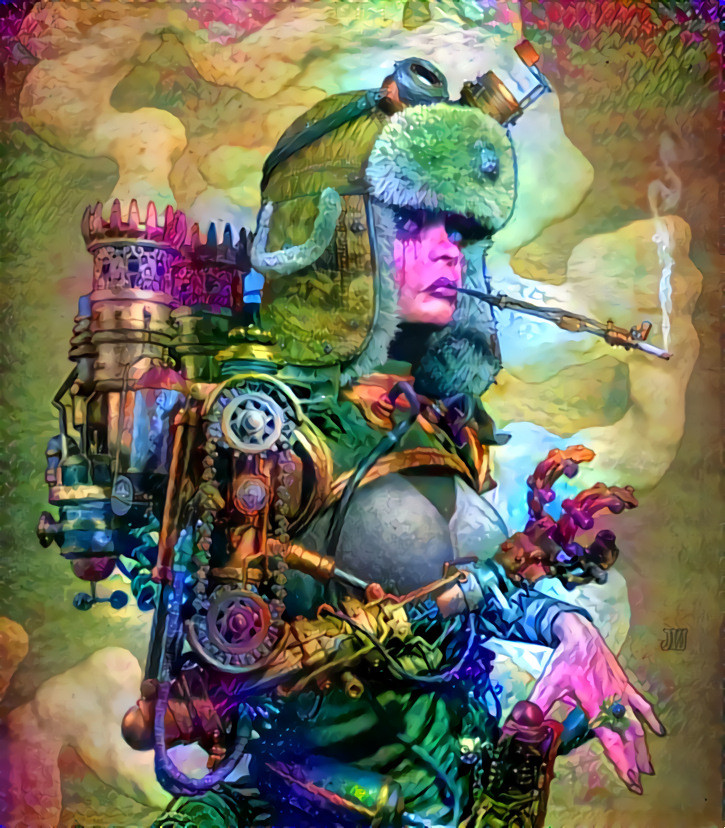 "Steampunk smoke" I