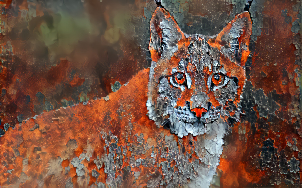 Rusty lynx