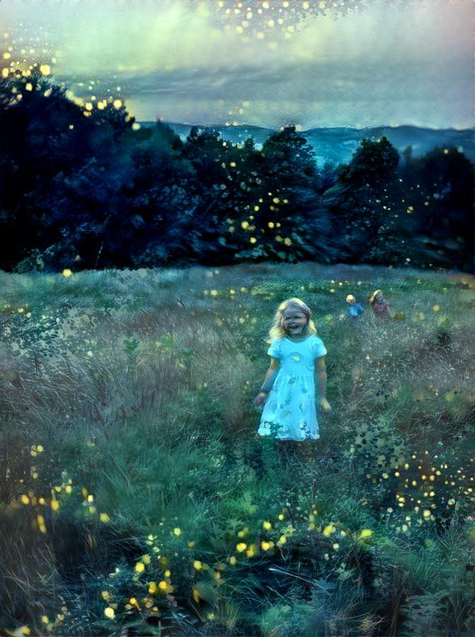 Children in the meadow