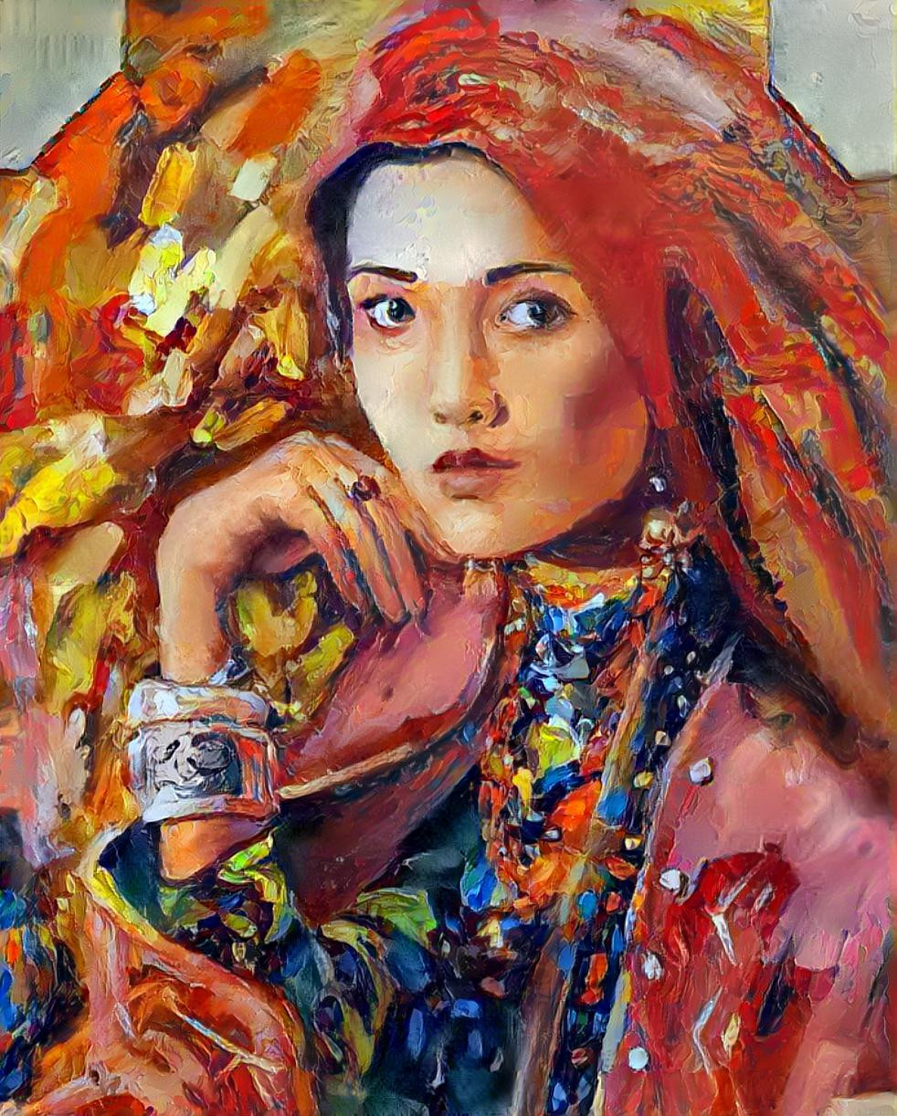 turkic dancer...