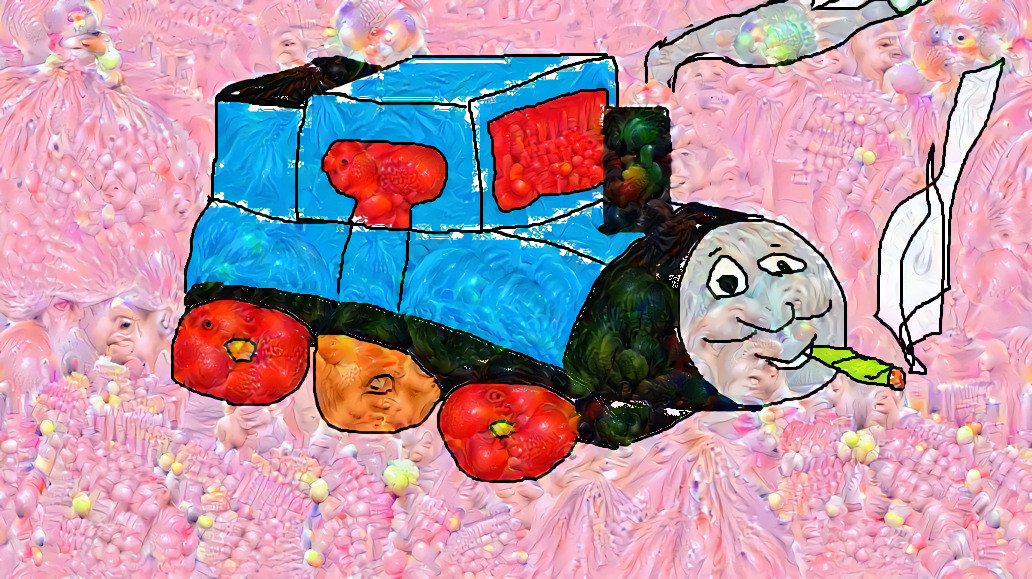 Choo-Choo board the dankito train