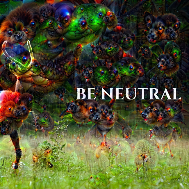 Be neutral