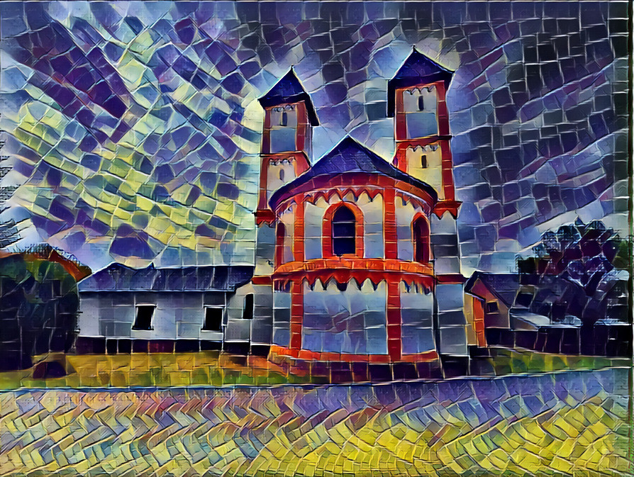 Church mosaic