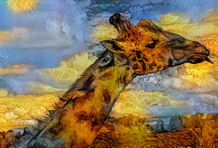 Van Gogh Giraffe