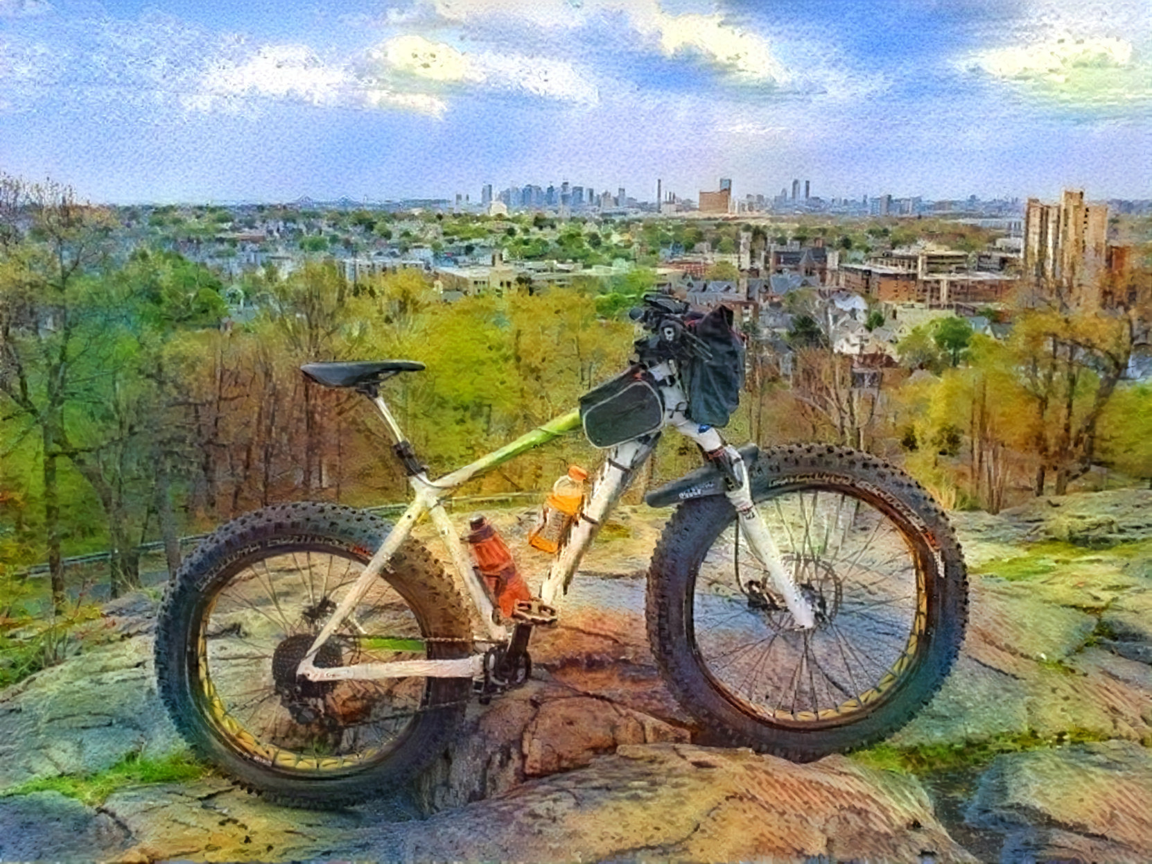 Fat Biking Waitts Mount