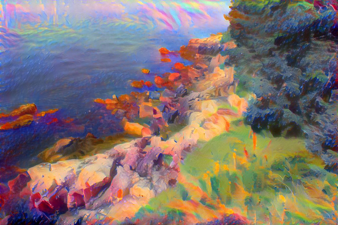 Rocky Shoreline, Acadia National Park