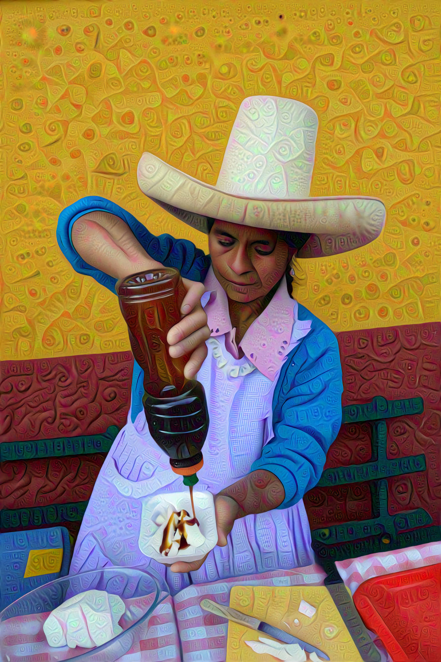 Cajamarca Honey Cheese, Country Woman, Peru