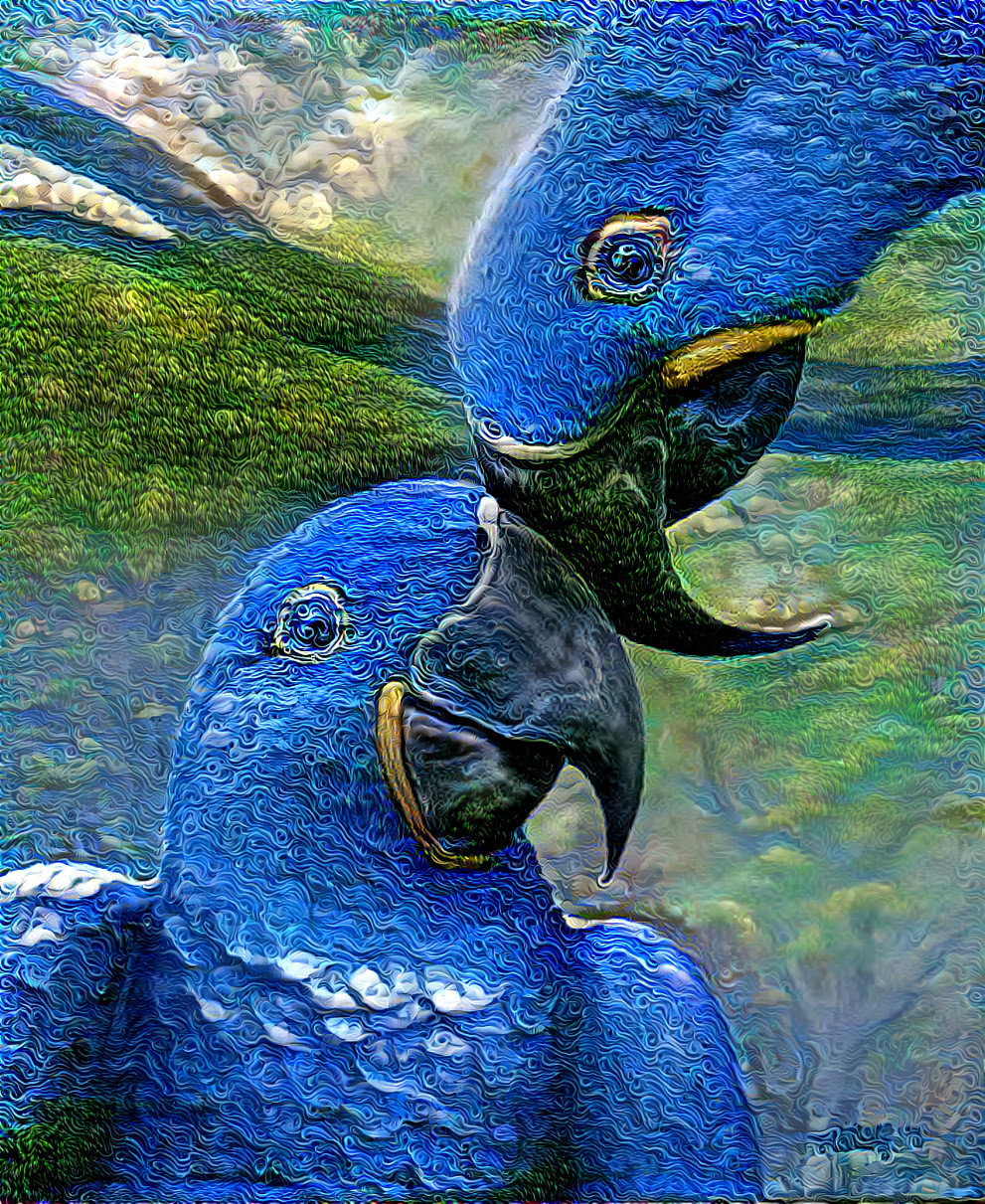 Blue Parrots