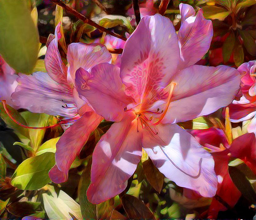 azalea flowers