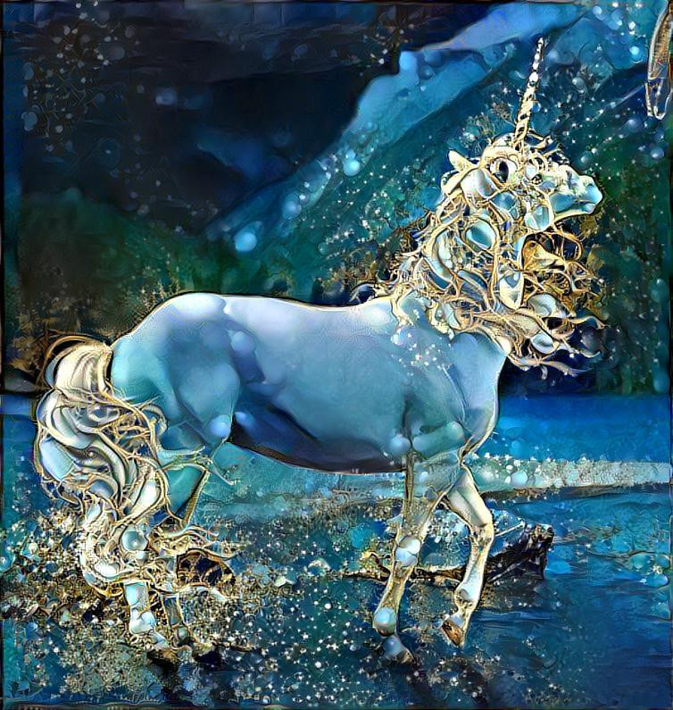 Unicorn Fantasy Deep Dream