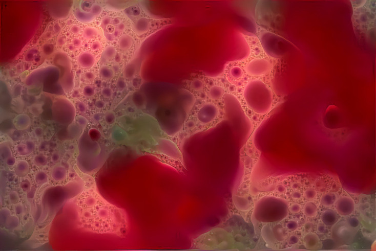 Fondo fractal rosa.