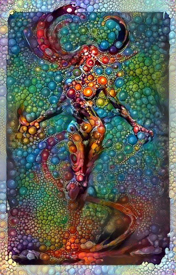 bubonic rainbow goddess